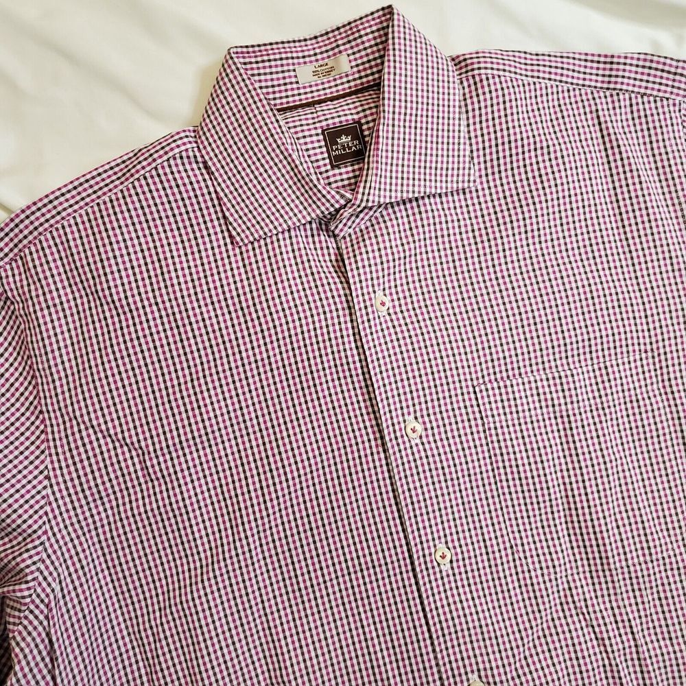 Peter Millar Long Sleeve Button Down Size‎ L